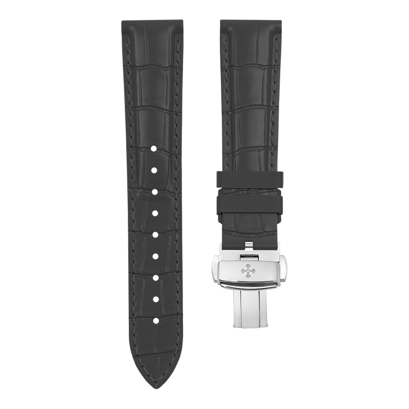Dây Đa Dụng Màu Đen Vân Cá Sấu 19~23mm