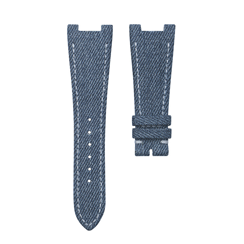 Dây Denim Đệm Da Cho Patek Philippe Nautilus 5711or.5712or.5726or.5980or