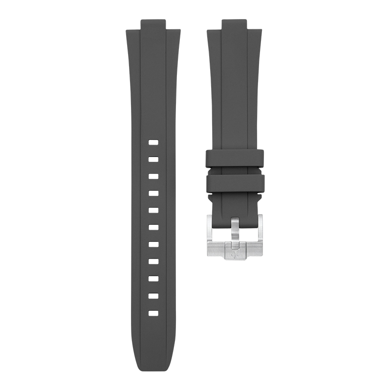 Dây Cao Su Màu Đen Cho Tudor 1958 Vỏ Thép 39mm Kèm Endlink Và Khóa Đơn