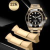endlink thep 904 vagenari cho rolex submariner 126618 boc vang 22k 2 1
