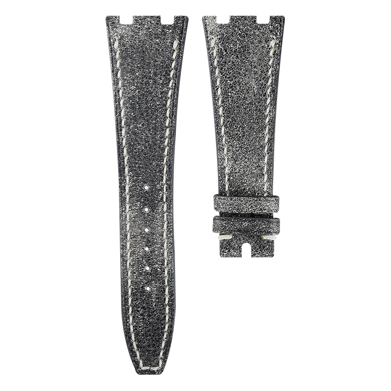 Dây Da Màu Đen Xám Cho AP 15400OR.15500OR.26239OR.26331OR.26240OR. 41mm