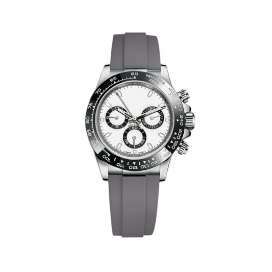 Dây Cao Su Màu Xám Cho Rolex Daytona 126500 Kèm Endlink Và Khóa (Oysterflex) 3 Dây Cao Su Màu Xám Cho Rolex Daytona 126500 Kèm Endlink Và Khóa (Oysterflex) - Ảnh 3