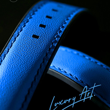 premium nappa calfskin and rubber with our tang buckle