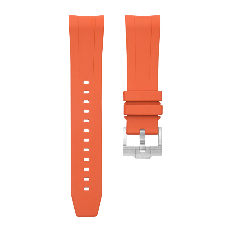 Dây Cao Su Màu Cam Cho BlancpainXSwatch 42.3mm