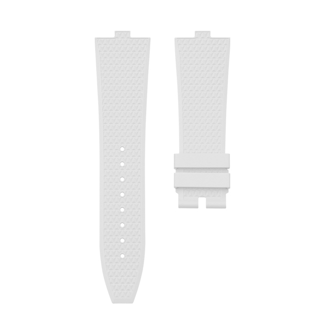 Dây Cao Su Màu Trắng Cho Vacheron Constantin Overseas 7920V