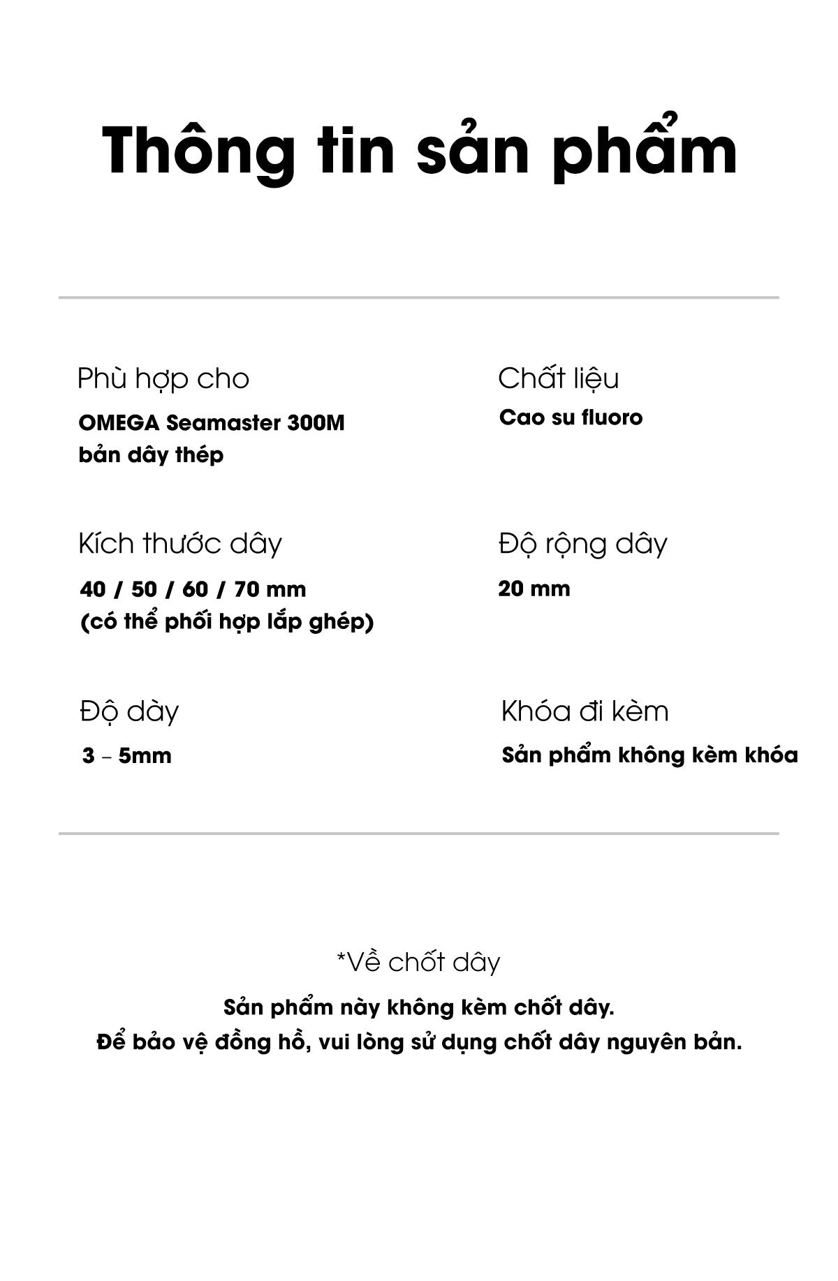 thong tin ky thuat omega seamaster 300m