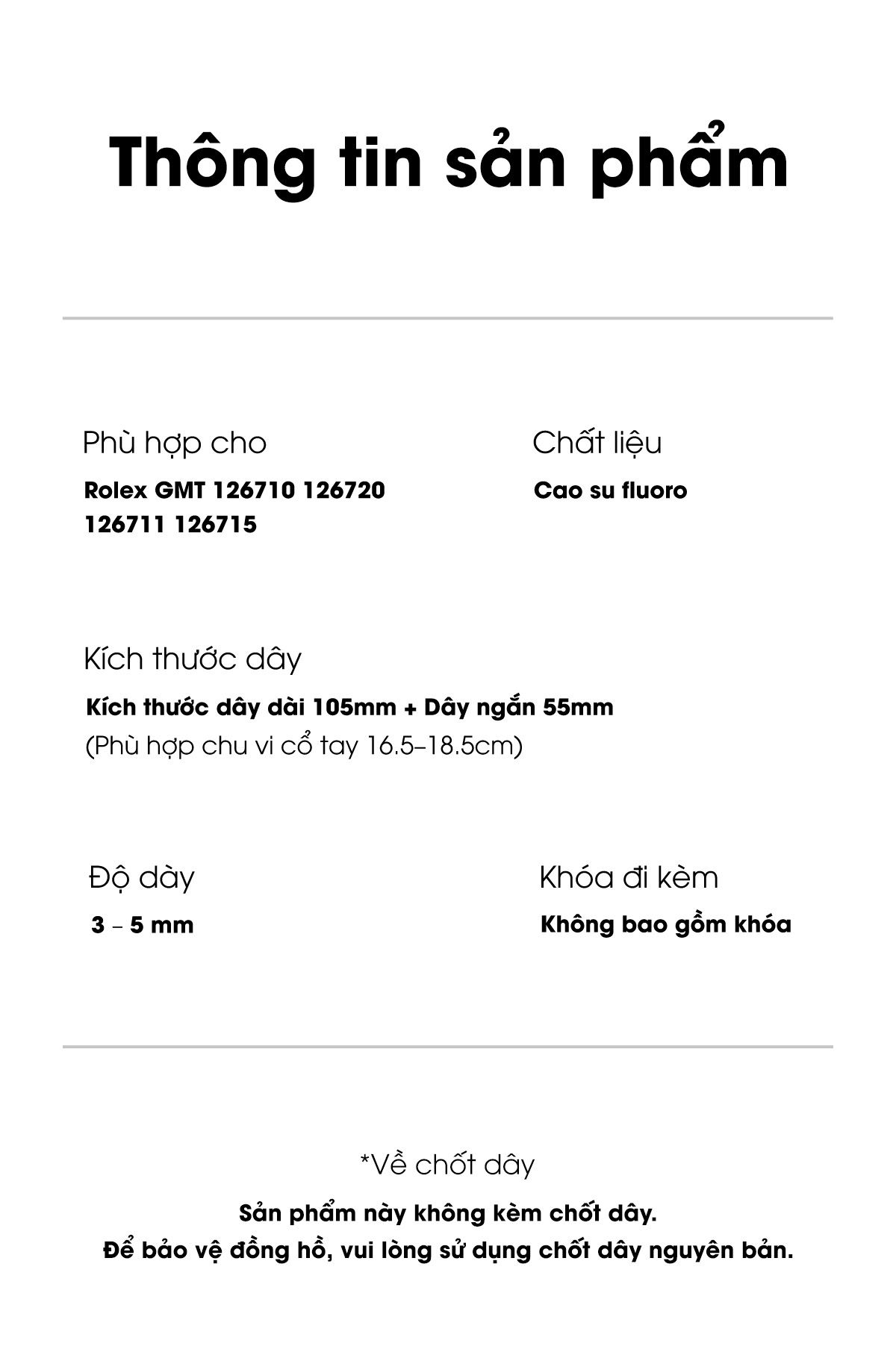 thong tin ky thuat rolex 20