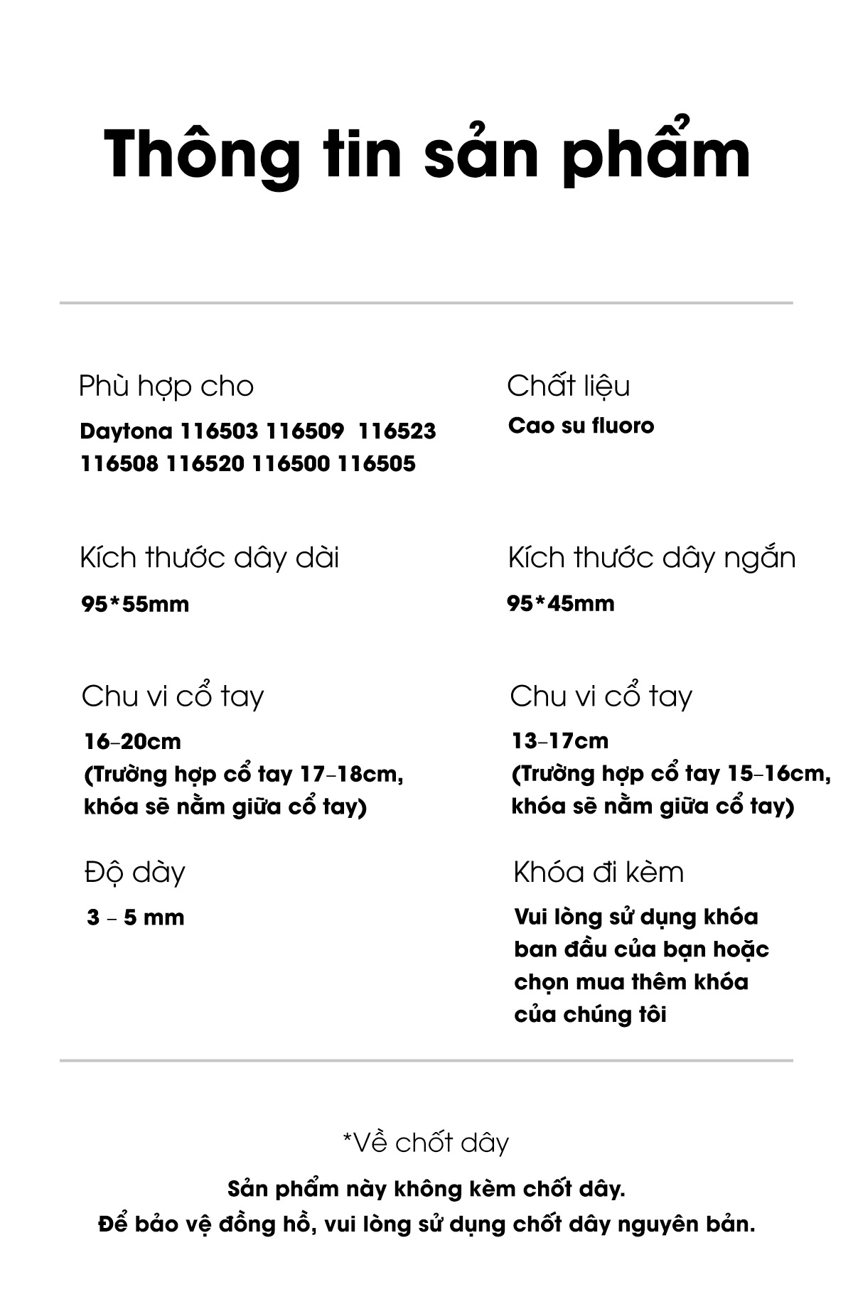 thong tin ky thuat rolex 5