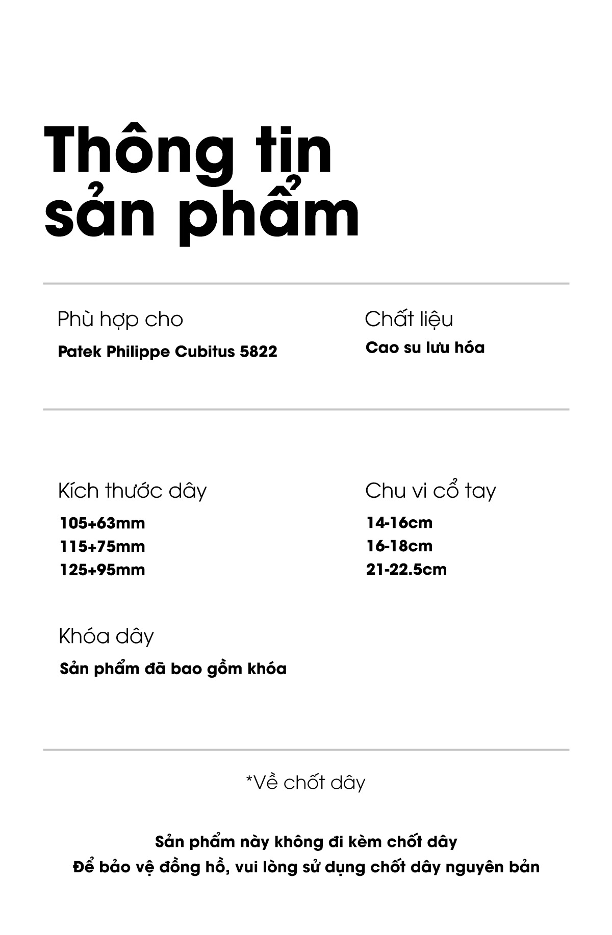 thong tin san pham patek33