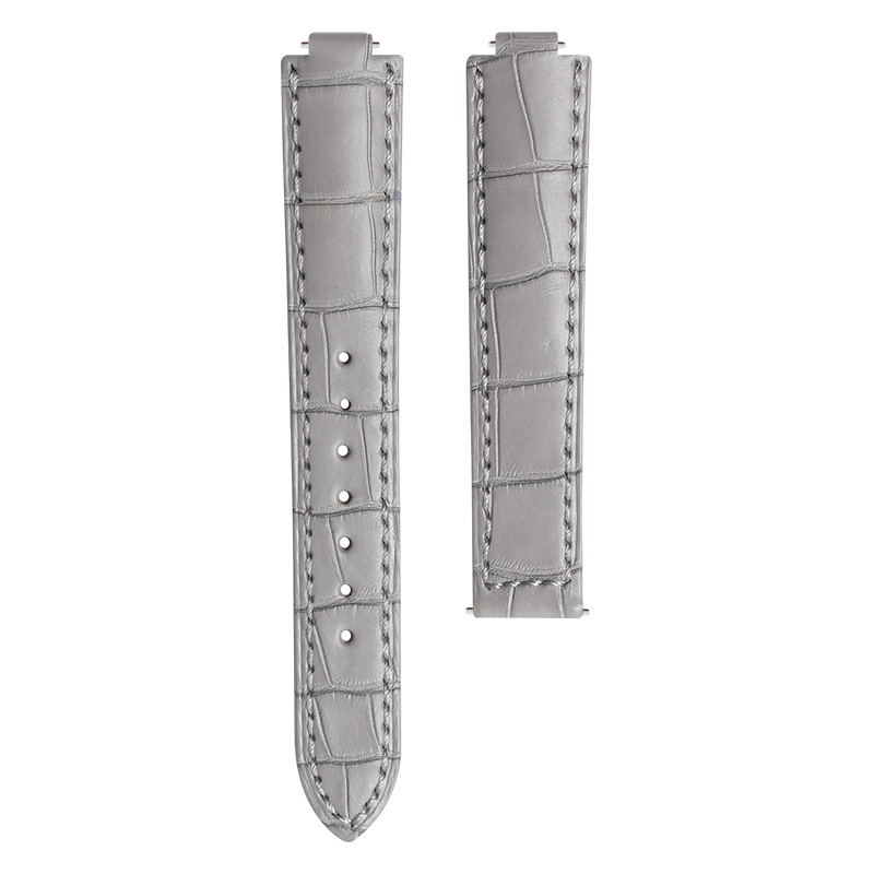 Dây Cao Su Màu Xám Cho Cartier Ballon Bleu 33mm WSBB0031/W4BB0027/WSBB0069