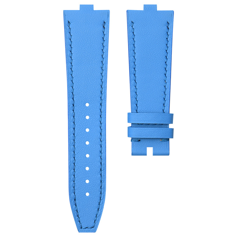 Dây Da Màu Xanh Dương Cho Vacheron Constantin Overseas 4500V.5500V.7900V