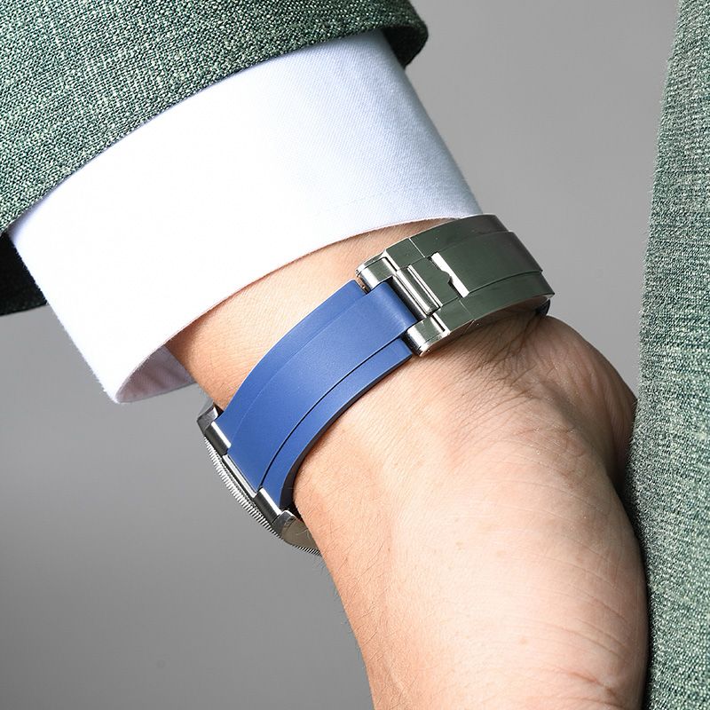 Dây Cao Su Màu Trắng Cho Tudor Black Bay 1958 Vỏ Thép Không Gỉ 39mm Kèm Khóa Gập 9 Dây Cao Su Màu Trắng Cho Tudor Black Bay 1958 Vỏ Thép Không Gỉ 39mm Kèm Khóa Gập - Ảnh 9