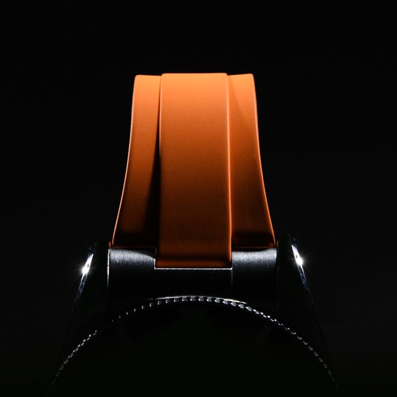 Dây Cao Su Màu Cam Cho Tudor Black Bay 54 37mm 6 Dây Cao Su Màu Cam Cho Tudor Black Bay 54 37mm - Ảnh 6