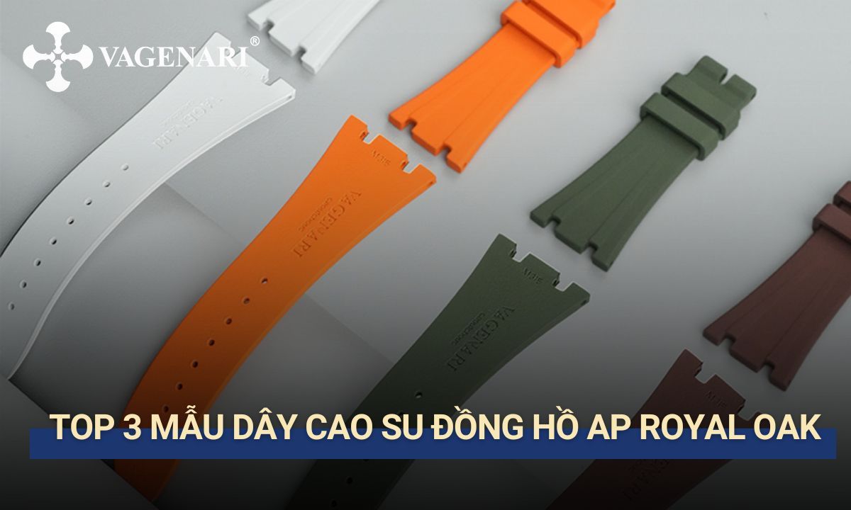 dây cao su đồng hồ ap royal oak
