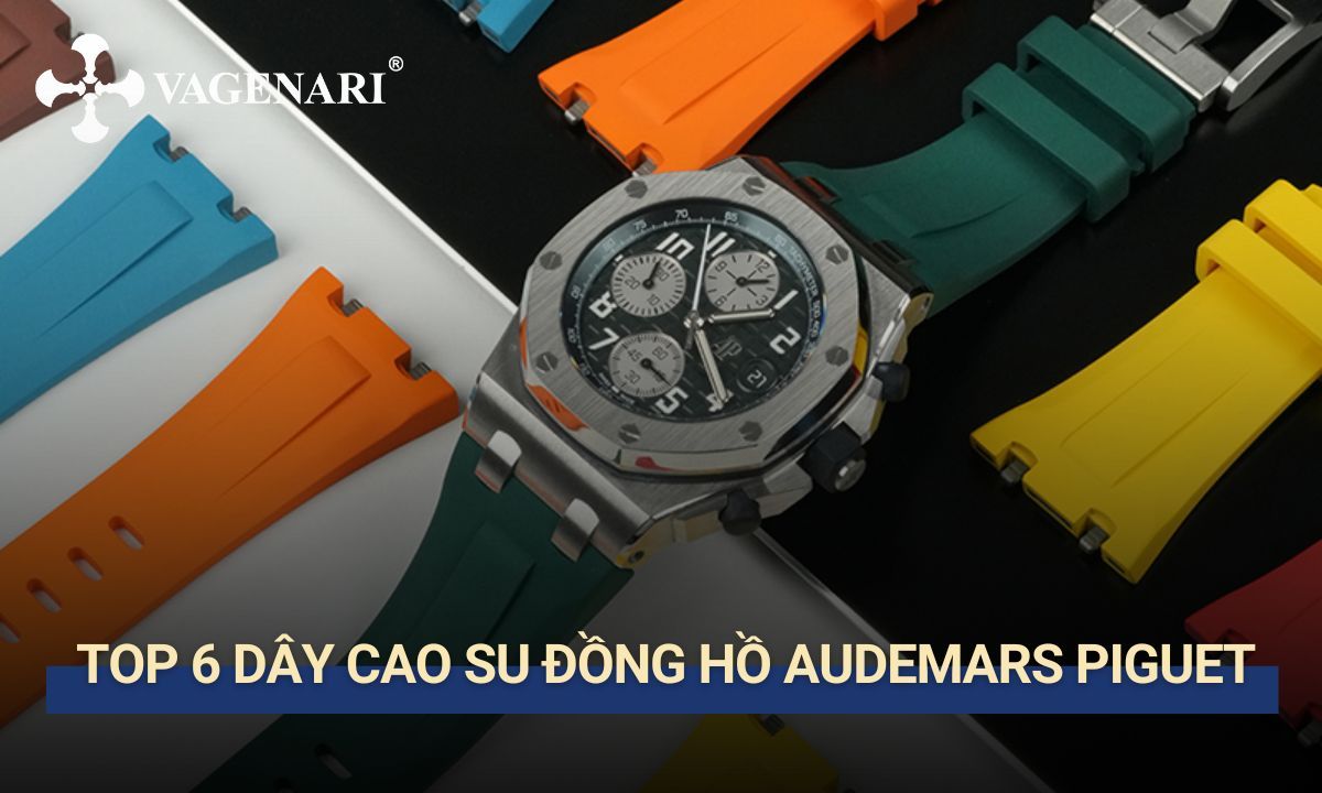 dây cao su đồng hồ audemars piguet