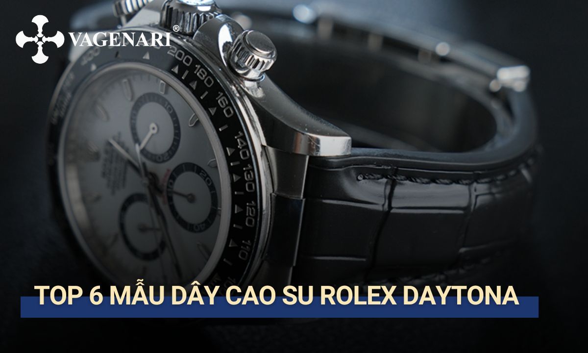 dây đồng hồ cao su rolex daytona