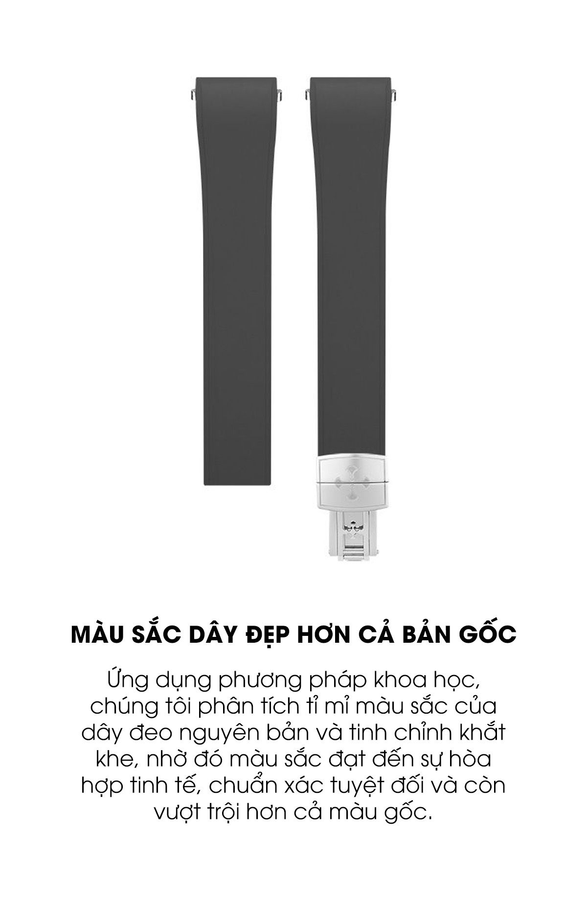 day cao su cho cartier santos large size 39 8mm