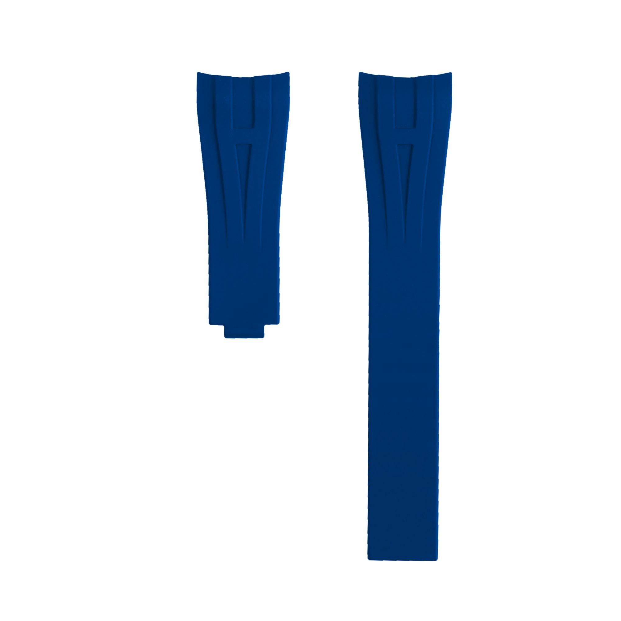 Dây Cao Su Màu Xanh Dương Cho Rolex GMT 126710 .126720