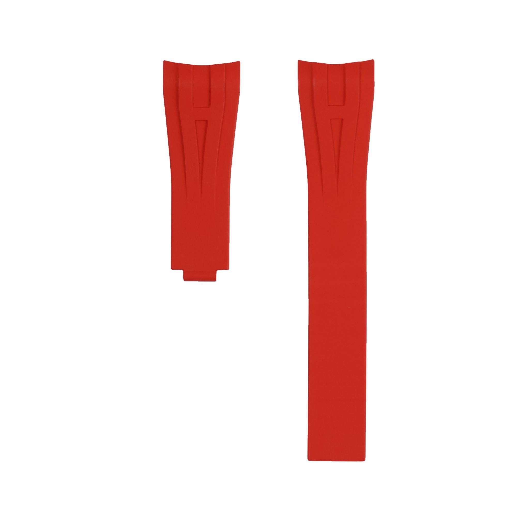 Dây Cao Su Màu Đỏ Cho Rolex GMT 126710 .126720