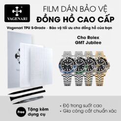 Film dán PPF TPU Vagenari S-Grade cho Rolex GMT dây Jubilee 5 mảnh