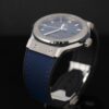 day cao su mau xanh duong dam cho hublot classic fusion 3 hands 42 45mm van thang 2