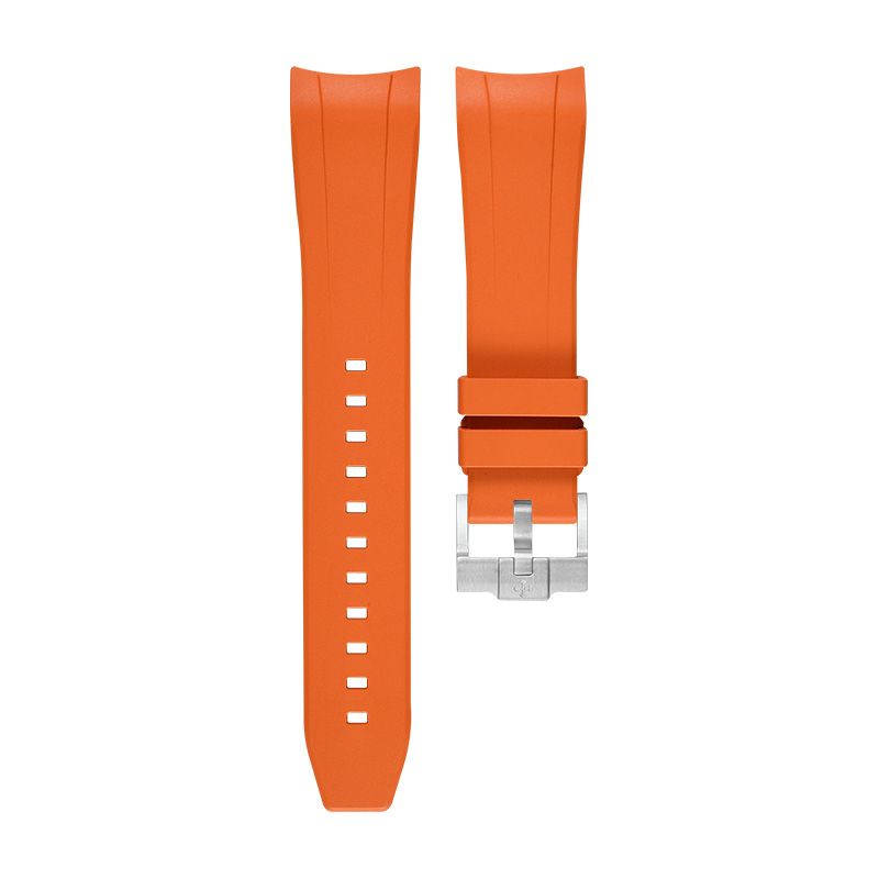 Dây Cao Su Màu Cam Cho Omega Seamaster 300 41mm 233.30.41.21.01.001