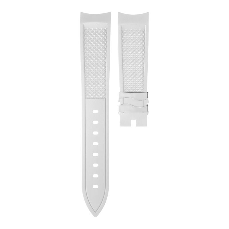 Dây Cao Su Màu Trắng Cho Breguet Marine 5817