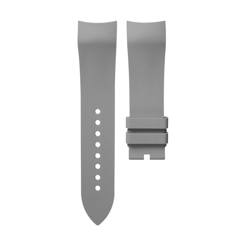 Dây Cao Su Màu Xám Cho Blancpain Air Command 42.5mm Dây Da